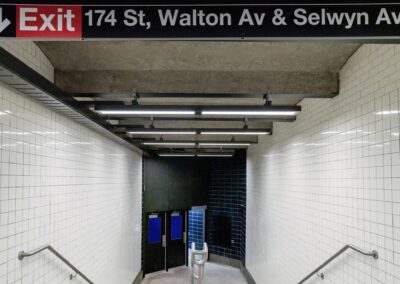 167-174 St Subway Stations, NYC | Photo ©  Harry Vitebski | Image is Property of Apogee Lighting Holdings