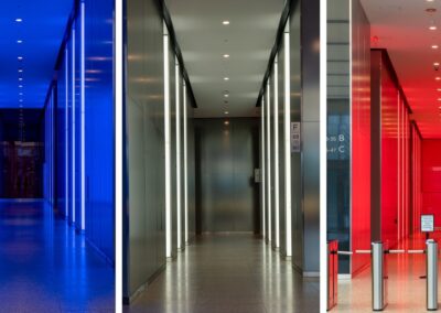 3 World Trade Center Lobby, NYC | Photo ©  Harry Vitebski | Image is Property of Apogee Lighting Holdings