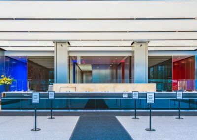 3 World Trade Center Lobby, NYC | Photo ©  Harry Vitebski | Image is Property of Apogee Lighting Holdings