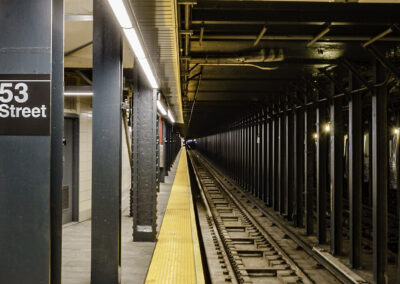53 St Subway Stations, Brooklyn, NY | Photo ©  Harry Vitebski | Image is Property of Apogee Lighting Holdings
