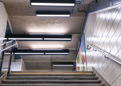 53 St Subway Stations, Brooklyn, NY | Photo ©  Harry Vitebski | Image is Property of Apogee Lighting Holdings