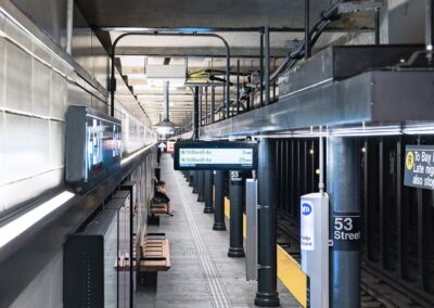 53 St Subway Stations, Brooklyn, NY | Photo ©  Harry Vitebski | Image is Property of Apogee Lighting Holdings