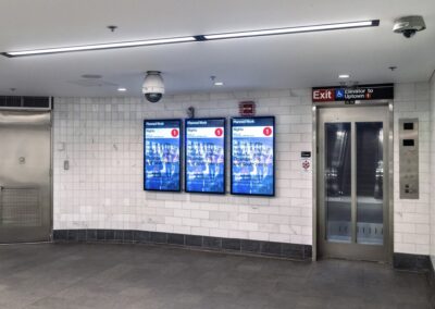 Cortlandt Street Subway Station, NYC | Photo ©  Harry Vitebski | Image is Property of Apogee Lighting Holdings