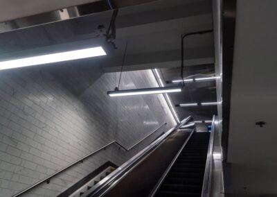 Cortlandt Street Subway Station, NYC | Photo ©  Harry Vitebski | Image is Property of Apogee Lighting Holdings