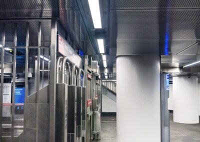Cortlandt Street Subway Station, NYC | Photo ©  Harry Vitebski | Image is Property of Apogee Lighting Holdings