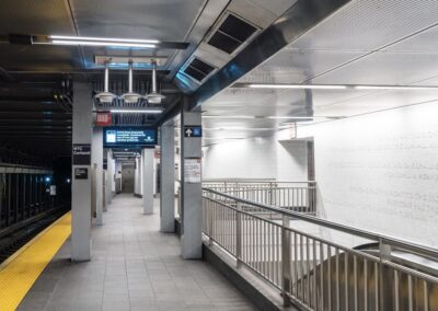 Cortlandt Street Subway Station, NYC | Photo ©  Harry Vitebski | Image is Property of Apogee Lighting Holdings