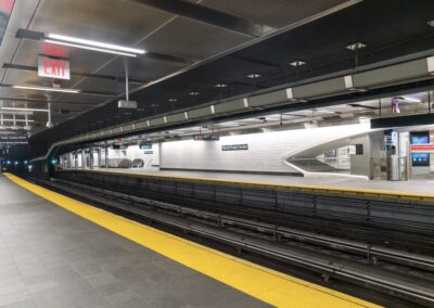 Cortlandt Street Subway Station, NYC | Photo ©  Harry Vitebski | Image is Property of Apogee Lighting Holdings