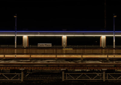 Carle Place LIRR Station | Photo ©  Harry Vitebski | Image is Property of Apogee Lighting Holdings