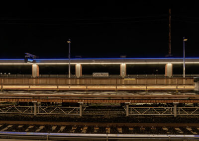 Carle Place LIRR Station | Photo ©  Harry Vitebski | Image is Property of Apogee Lighting Holdings